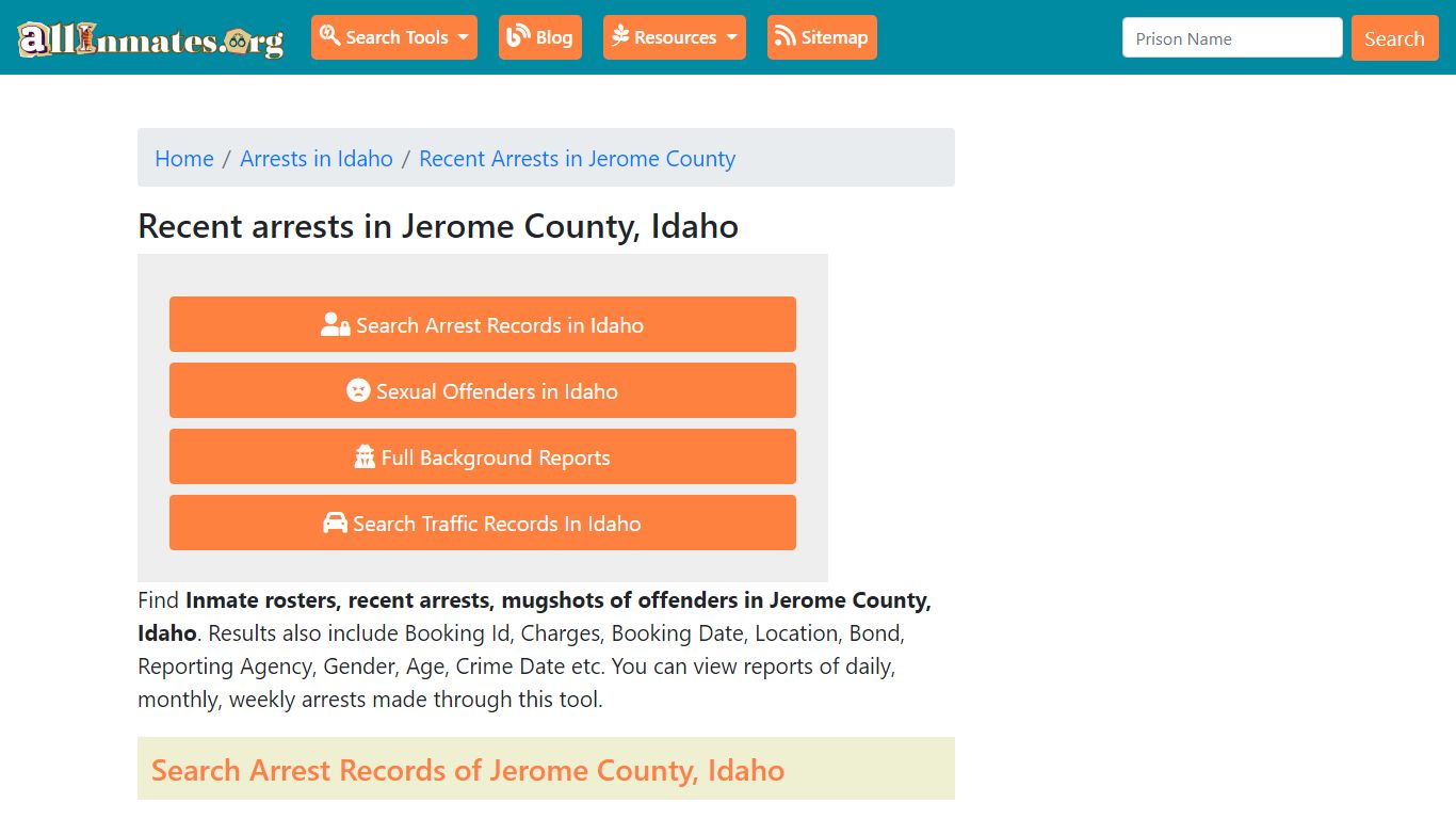 Recent arrests in Jerome County, Idaho | Mugshots, Rosters, Inmates, Crimes